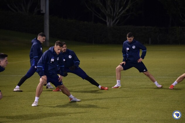 Trening Zmajeva u Los Angelesu (Foto: NS BiH)