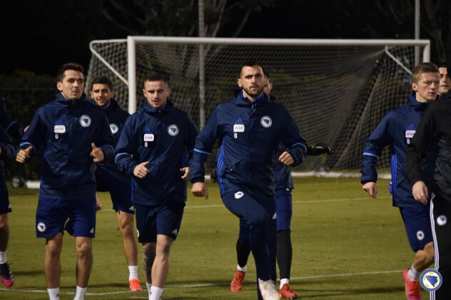 Trening Zmajeva u Los Angelesu (Foto: NS BiH)