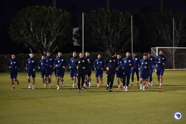 Trening Zmajeva u Los Angelesu (Foto: NS BiH)