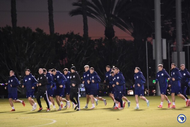 Trening Zmajeva u Los Angelesu (Foto: NS BiH)