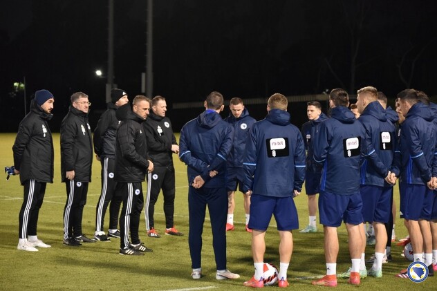 Trening Zmajeva u Los Angelesu (Foto: NS BiH)