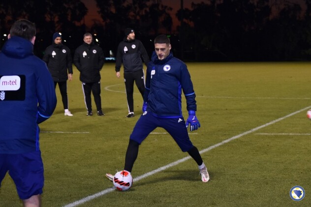 Trening Zmajeva u Los Angelesu (Foto: NS BiH)