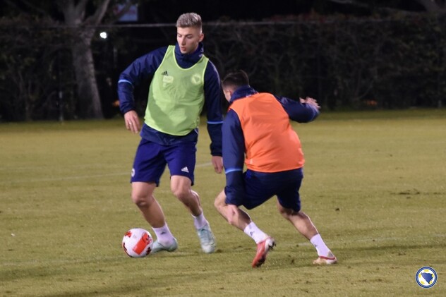 Trening Zmajeva u Los Angelesu (Foto: NS BiH)