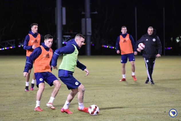 Trening Zmajeva u Los Angelesu (Foto: NS BiH)