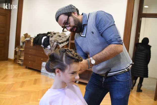 Pripreme za modnu reviju "Priča o nama" (Foto: D. S./Klix.ba)