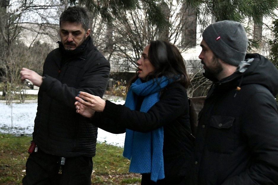 Štukan na prvom danu snimanja serije