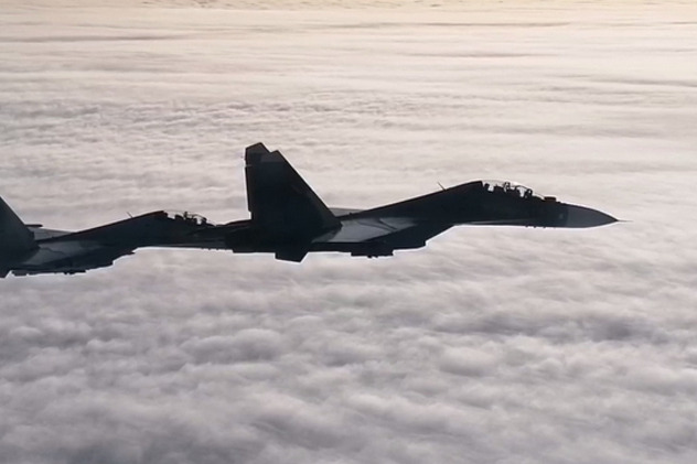 Ruski bombarderi na bjeloruskoj teritoriji (Foto: Ministarstvo odbrane Rusije)