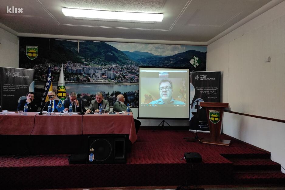 Obraćanje Marka Attile Hoarea (Foto: E. A./Klix.ba)