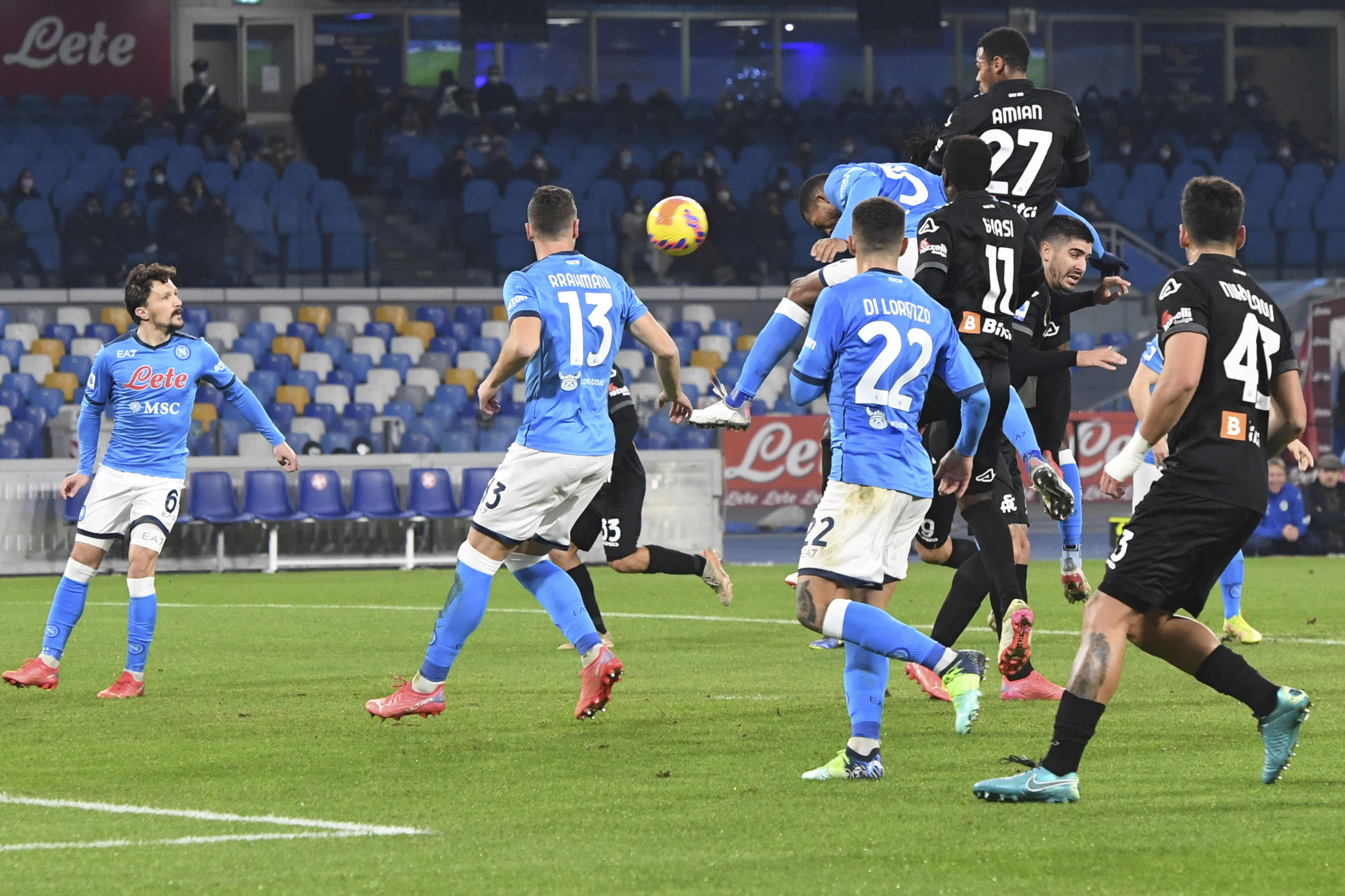 Napoli - Spezia 0:1 (Foto: EPA-EFE)