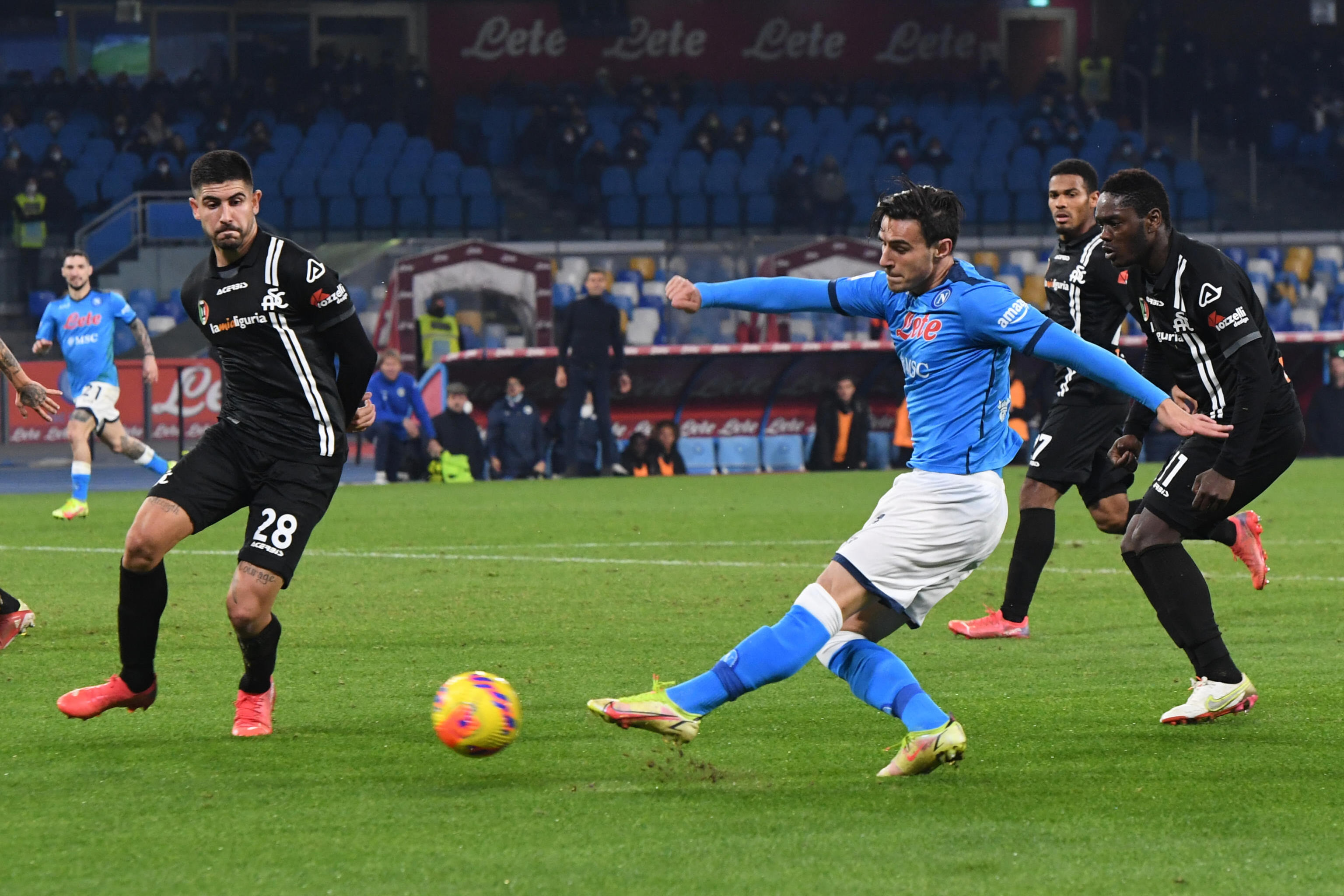 Napoli - Spezia 0:1 (Foto: EPA-EFE)