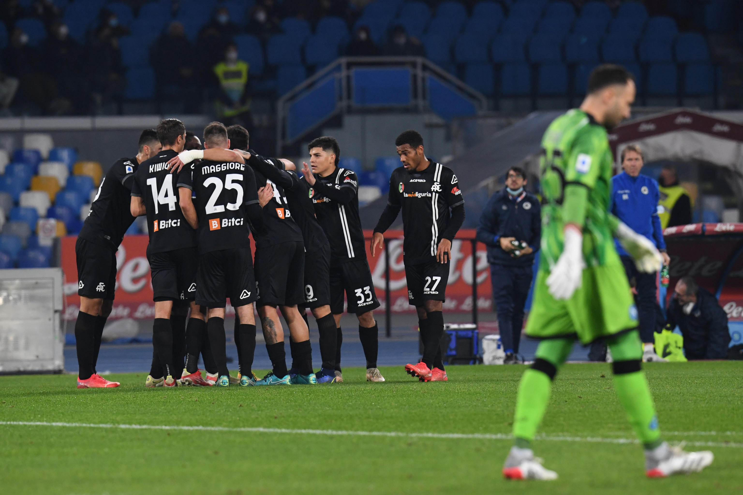Napoli - Spezia 0:1 (Foto: EPA-EFE)