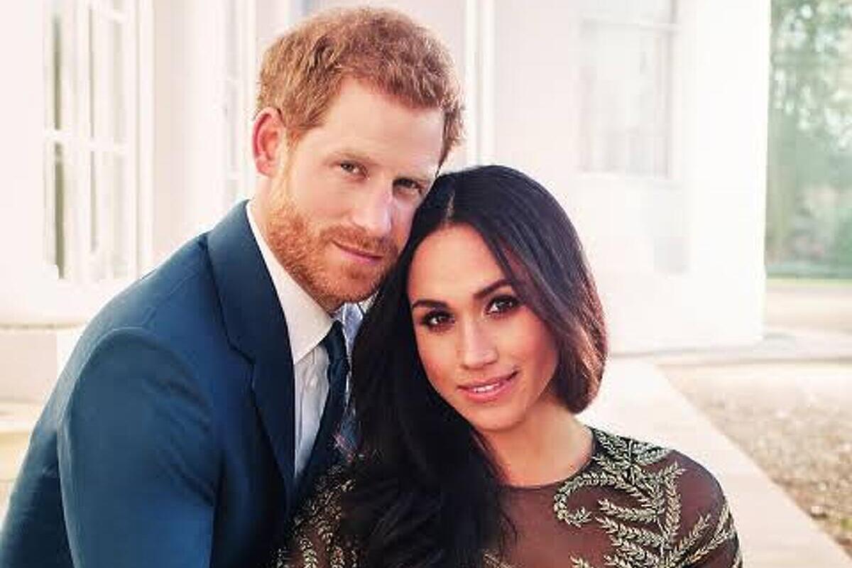 Princ Harry i Meghan Markle (Foto: Twitter)