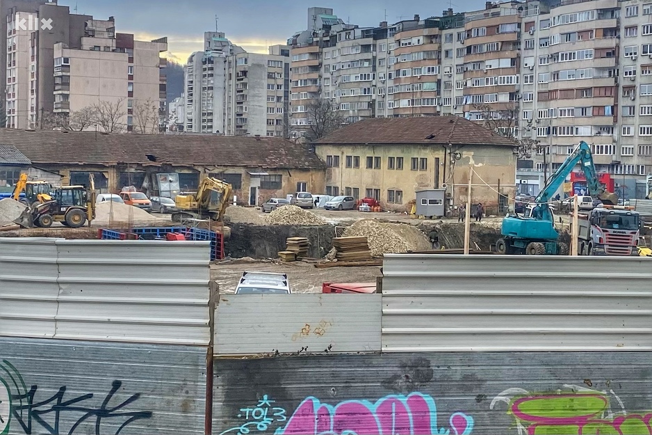Radovi u punom jeku (Foto: A. K./Klix.ba)