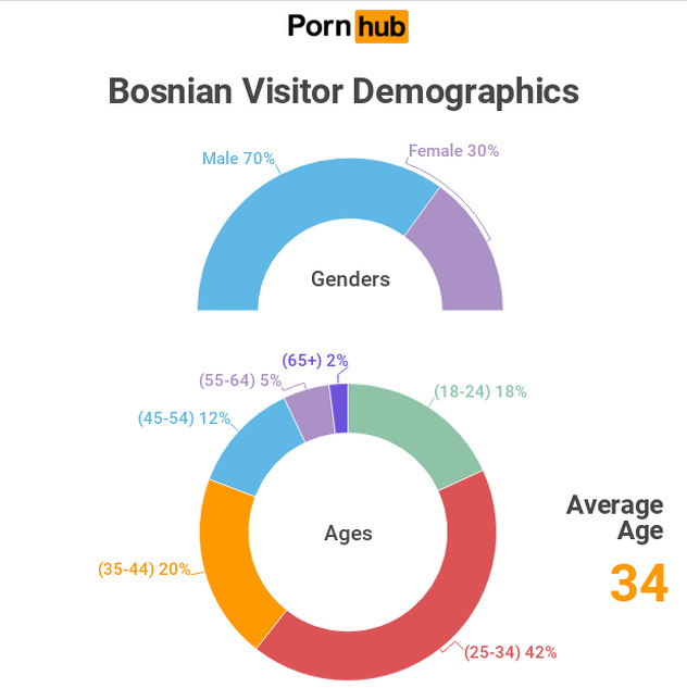 Pornhub/Demografija bh. posjetitelja