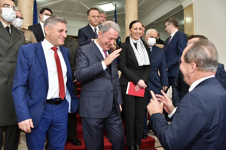 Naglasili su dobru saradnju dvije države (Foto: I. Š./Klix.ba)