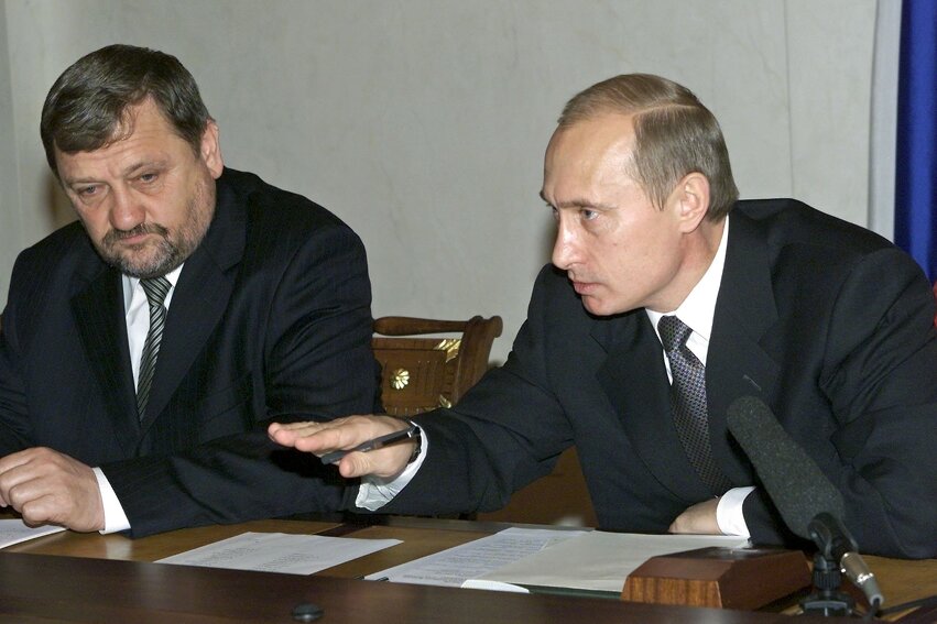 Ahmad Kadirov i Vladimir Putin (Foto: EPA-EFE)