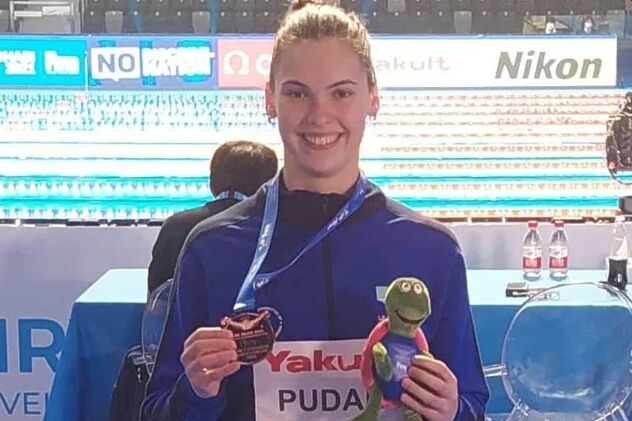 Lana Pudar je osvojila bronzu na SP u malim bazenima u Abu Dhabiju (Foto: Facebook)