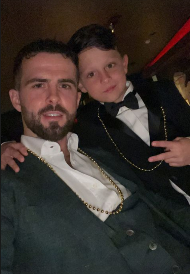 Pjanić sa sinom (Foto: Instagram)