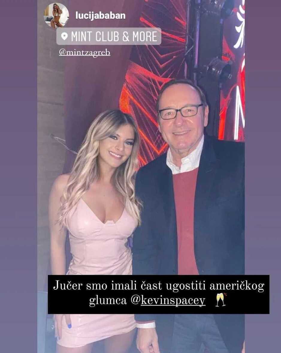 Kevin Spacey u zagrebačkom klubu