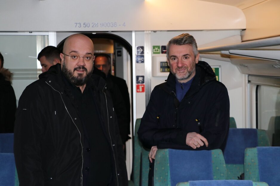 Ministar Adnan Šteta i premijer Edin Forto (Foto: Vlada KS)