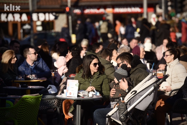 Proljetne temperature u Sarajevu (Foto: T. S./Klix.ba)