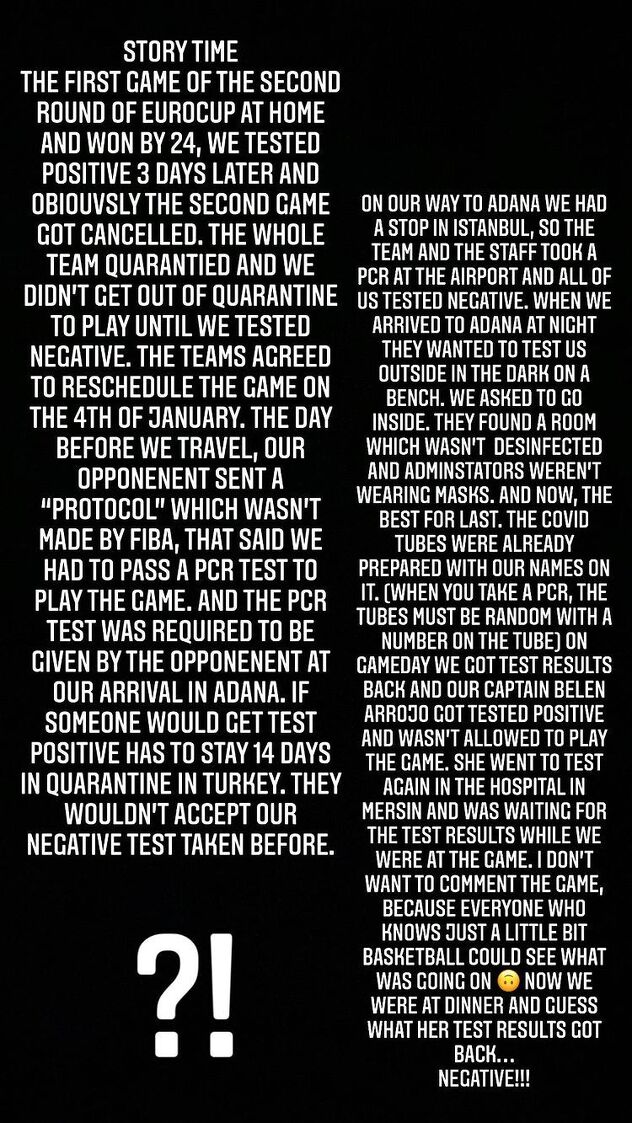 Poruka Melise Brčaninović na Instagramu (Foto: Screenshot)