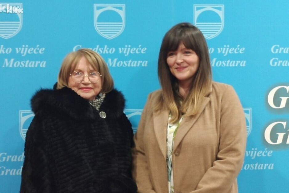Boška Ćavar i Irma Baralija (Foto: G. Š./Klix.ba)