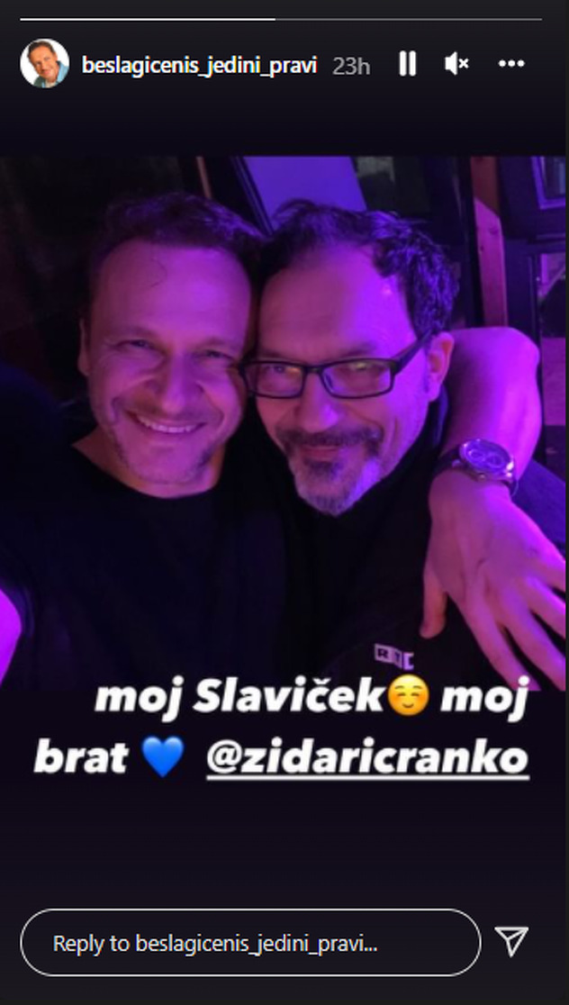 Enis Bešlagić i Ranko Zidarić (Foto: Instagram)