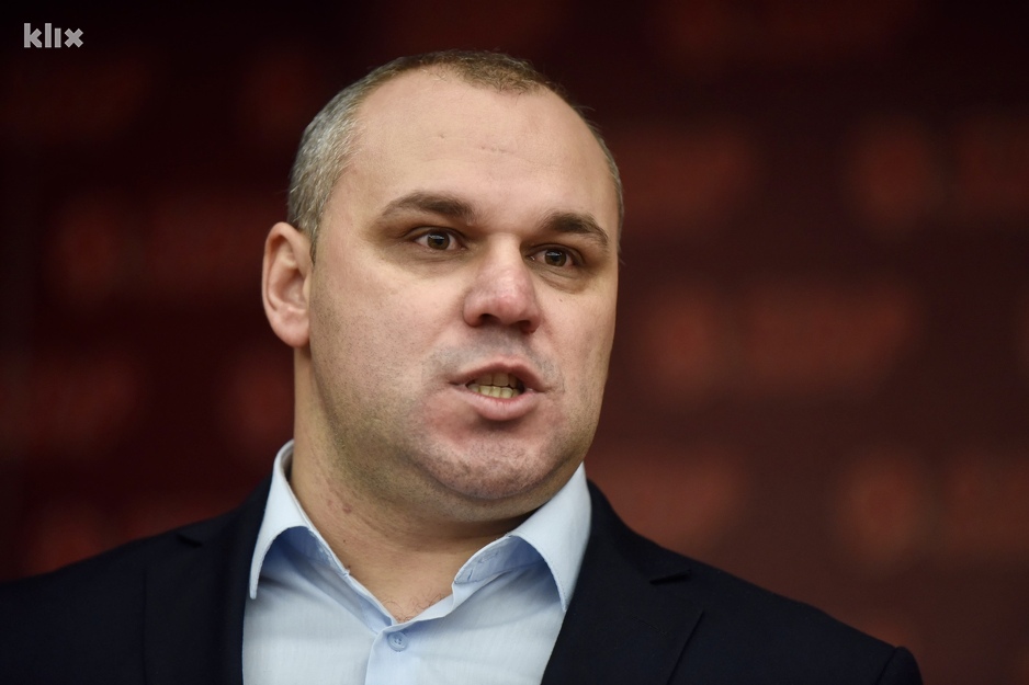 Elvis Fejzić, predsjednik Savjeta za razvoj SDP-a i profesor na FPN UNSA (Foto: T. S./Klix.ba)