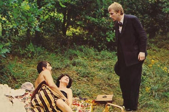 Bora Todorović, Jelisaveta Sablić i Bogdan DIklić u filmu