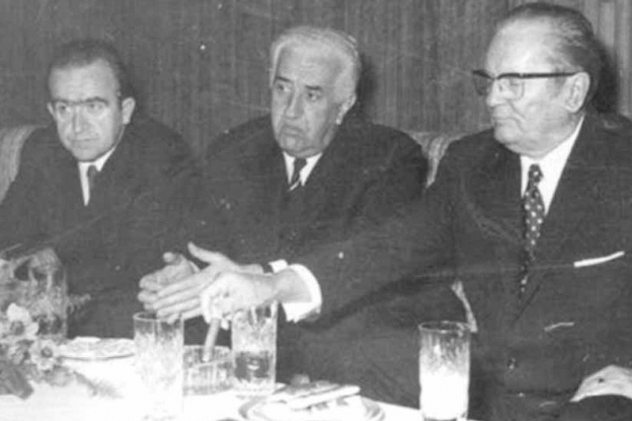 Branko Mikulić, Josip Broz Tito i Džemal Bijedić