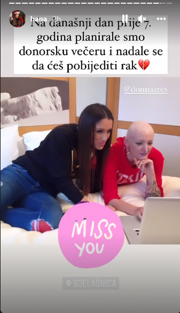 Hana Hadžiavdagić i Donna Ares