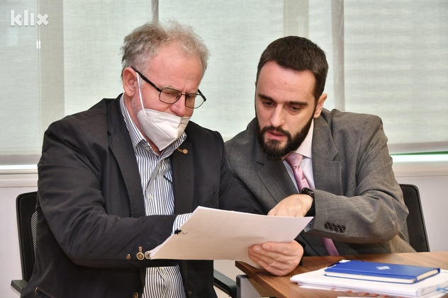 Muhamed Kozadra i Senad Salkić (Foto: I. Š./Klix.ba)