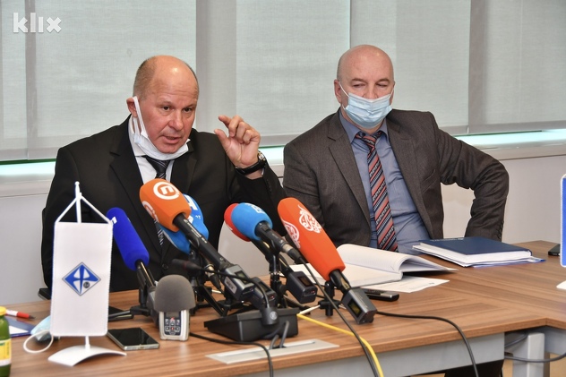 Džemal Borovina i Samir Selimović (Foto: I. Š./Klix.ba)