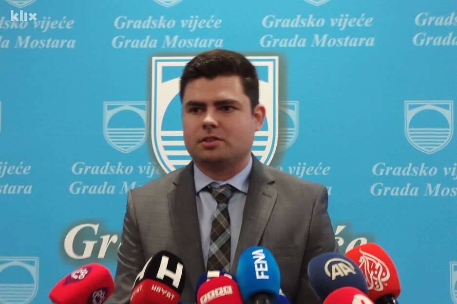 Predsjednik mostarskog SDP-a Arman Zalihić (Foto: G. Š./Klix.ba)