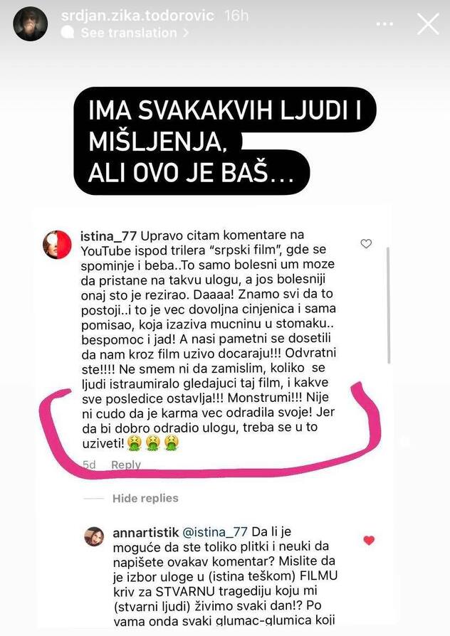 Foto: Instagram/srdjan.zika.todorovic