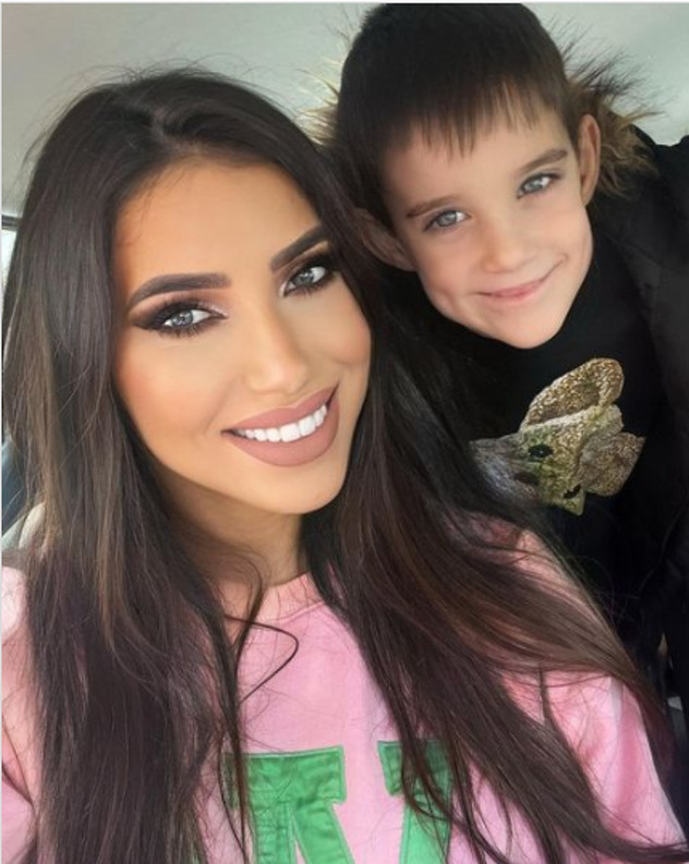 Ana Marija i njen sin Pavle