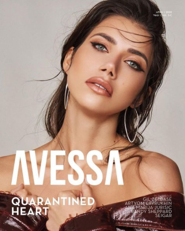 Bh. manekenka na naslovnici magazina