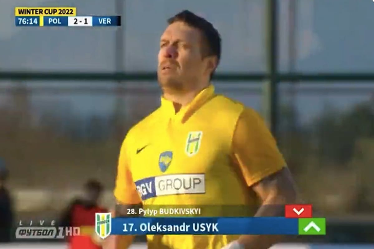 Usyk prilikom ulaska u igru (Foto: Screenshot)