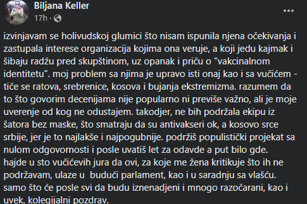 Foto: Facebook/screenshot