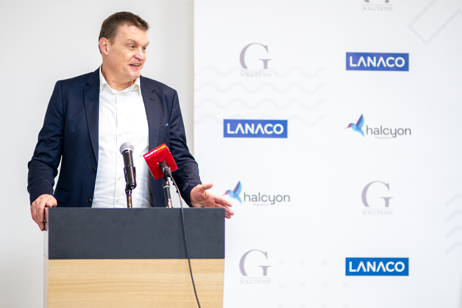 Geri Mekindou, direktor kompanije Halcyon Migrate