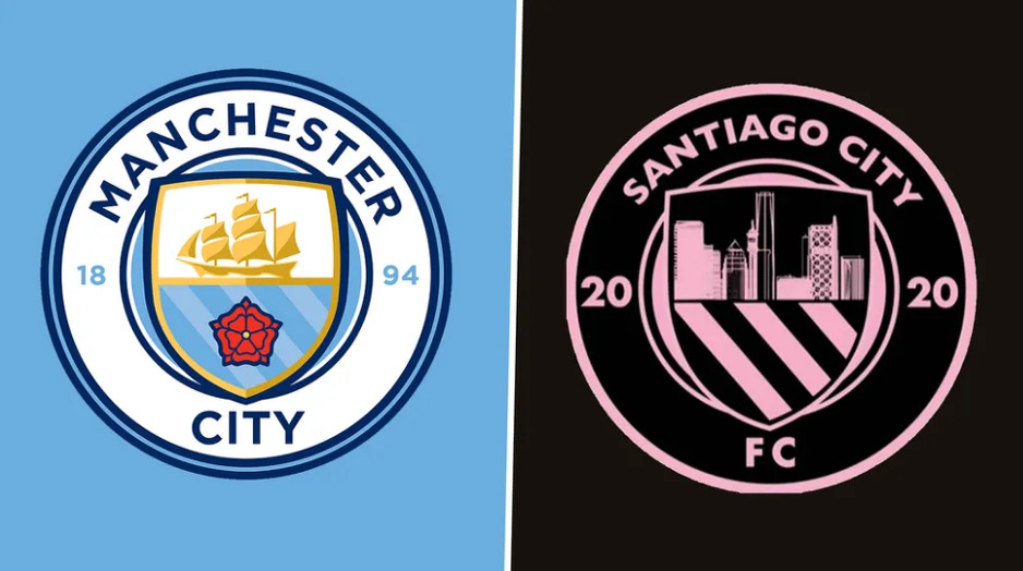 Grb Manchester i Santiago Cityja