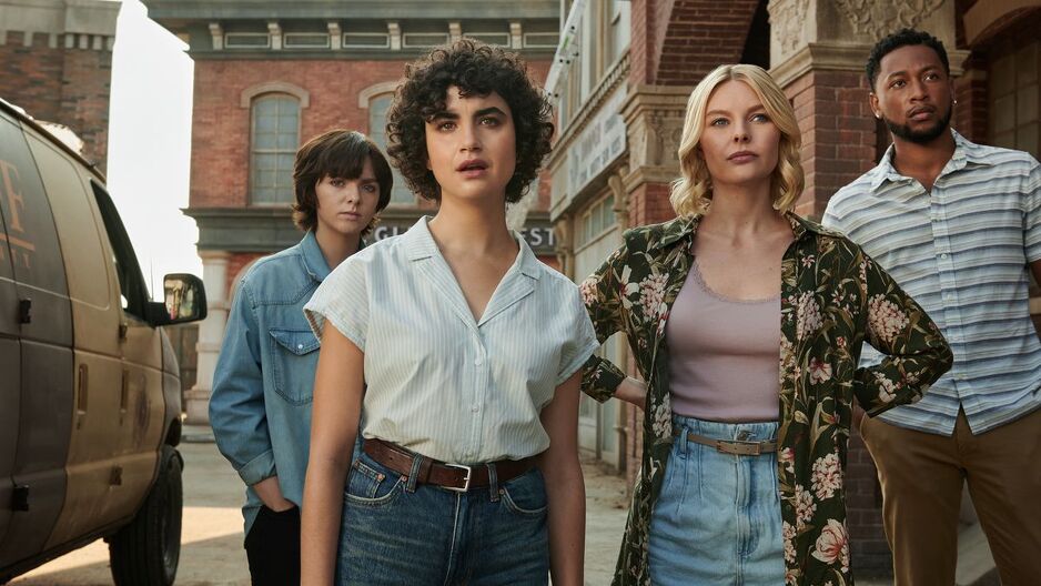 Sarah Yarkin, Elsie Fisher, Nell Hudson i Jacob Latimore u Netflixovom filmu
