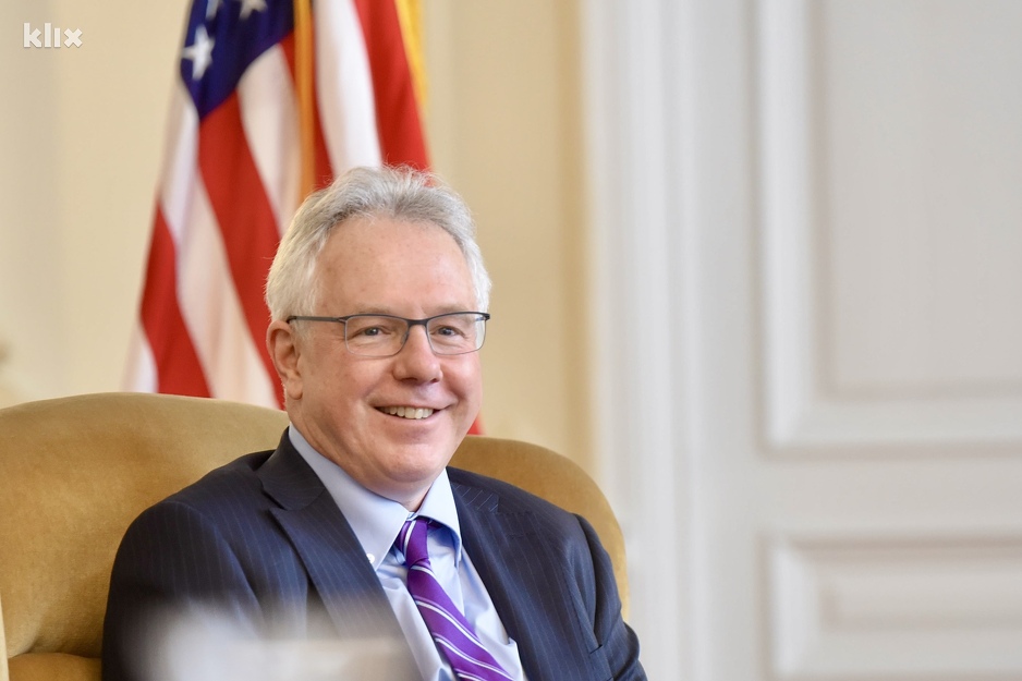 Murphy danas predao akreditive u Predsjedništvu BiH (Foto: T. S./Klix.ba)