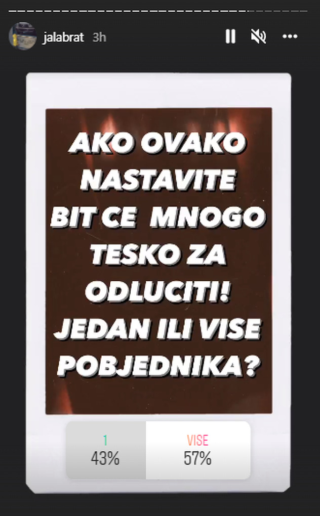 Iako su rezultati približni, u anketi ipak preovladava odgovor