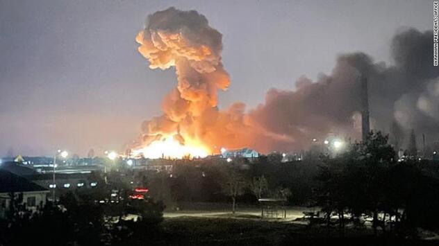 Esplosione vicino a Kiev