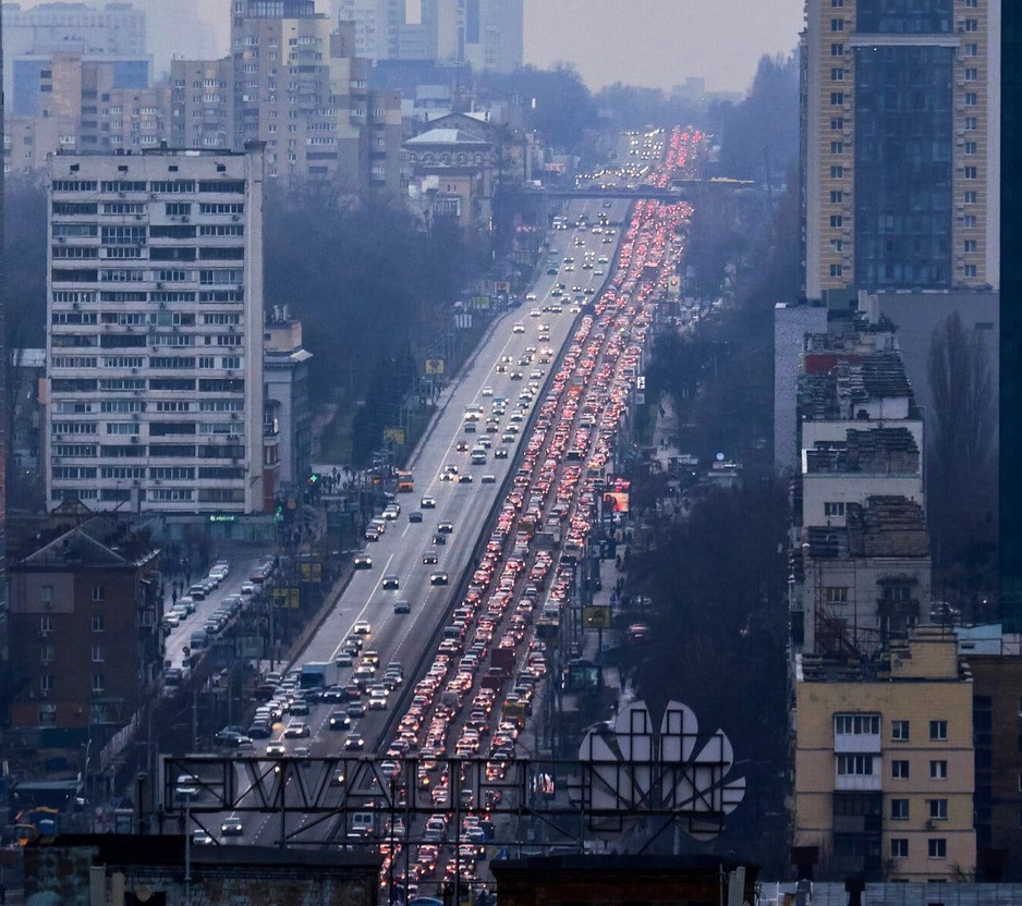 Stanovnici bježe iz Kijeva