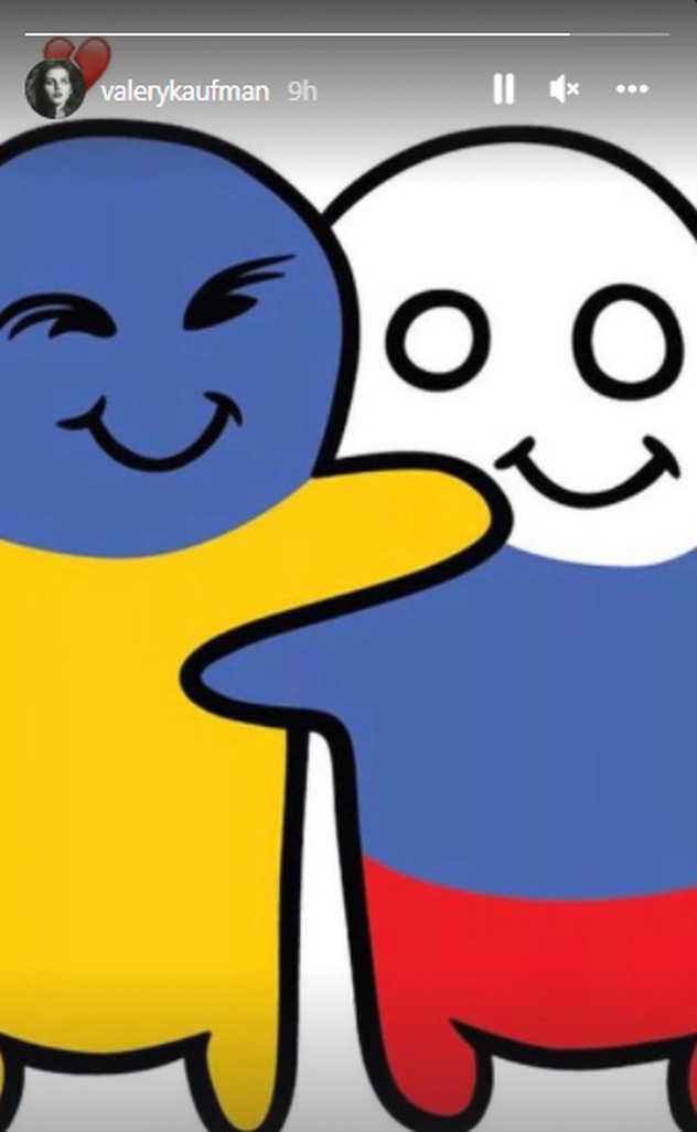 Valery je dala do znanja da se treba uspostaviti mir