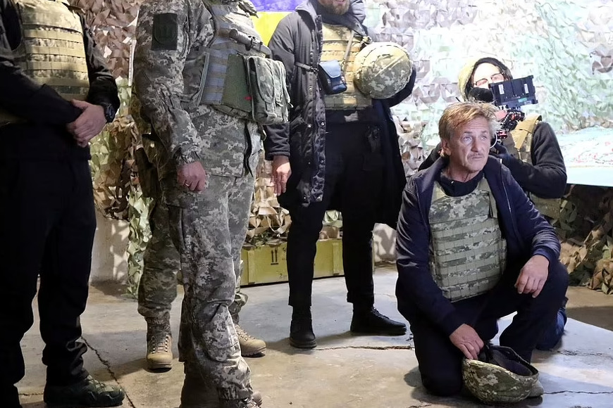 Sean Penn je i lani posjećivao Ukrajinu