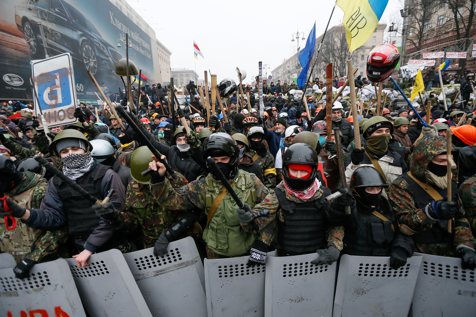 Protesti 2014. godine bili su uvod u krvavi rat koji traje do danas (Foto: EPA-EFE)